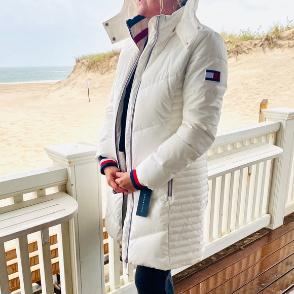 Tommy Hilfiger Jackets & Blazers - HP 🎉NEW TOMMY HILFIGER LONG PUFFER JACKET